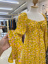 Summer Cotton Long Sleeves Maxi Dress